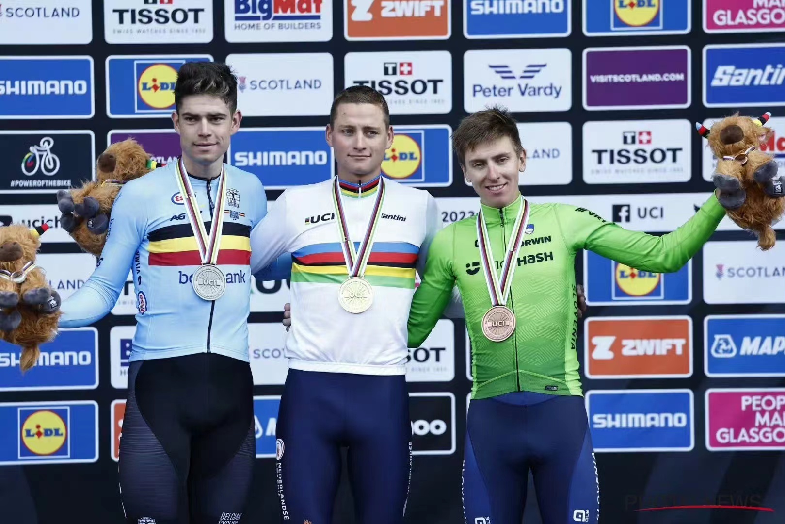 La competizione a squadre su strada maschile dei Mondiali 2023 esplode di passione
